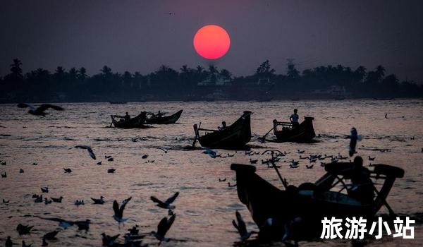 仰光河夕阳之旅