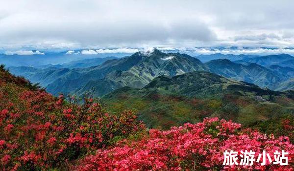 徒步登山亲近大自然