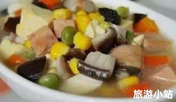 汉代风味-- 八宝豆腐