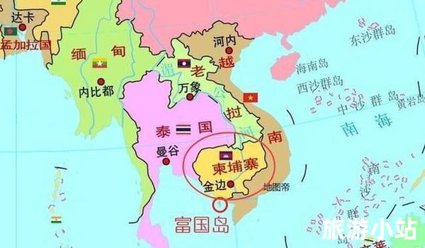 东南亚地图，探索各地自然风光与文化多样性