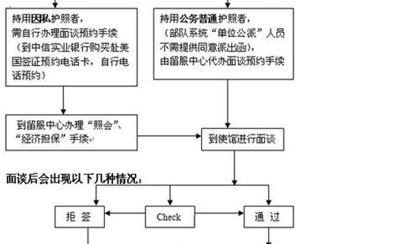 签证流程