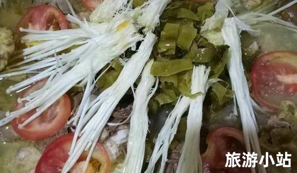 豆花炖肉