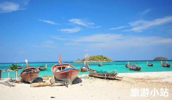 海滩度假胜地的美丽风景