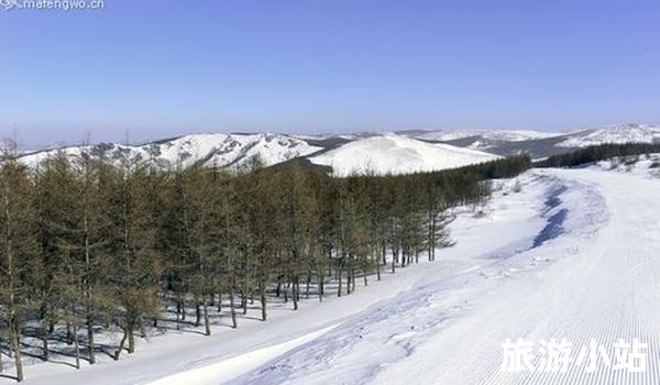 壮观的崇礼雪场